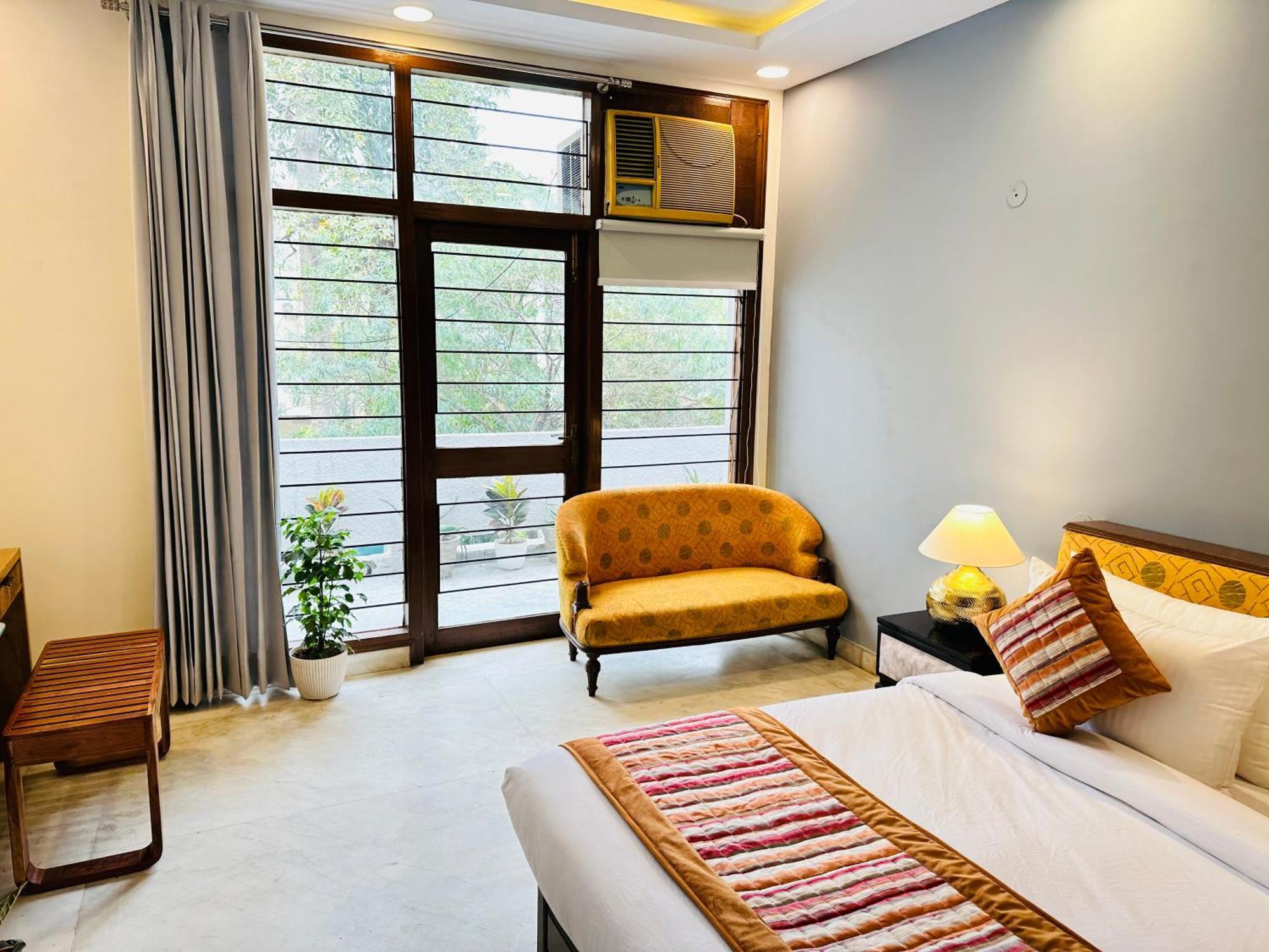 Grove Residency Hauz Khas New Delhi Couple Friendly Hotel Ngoại thất bức ảnh