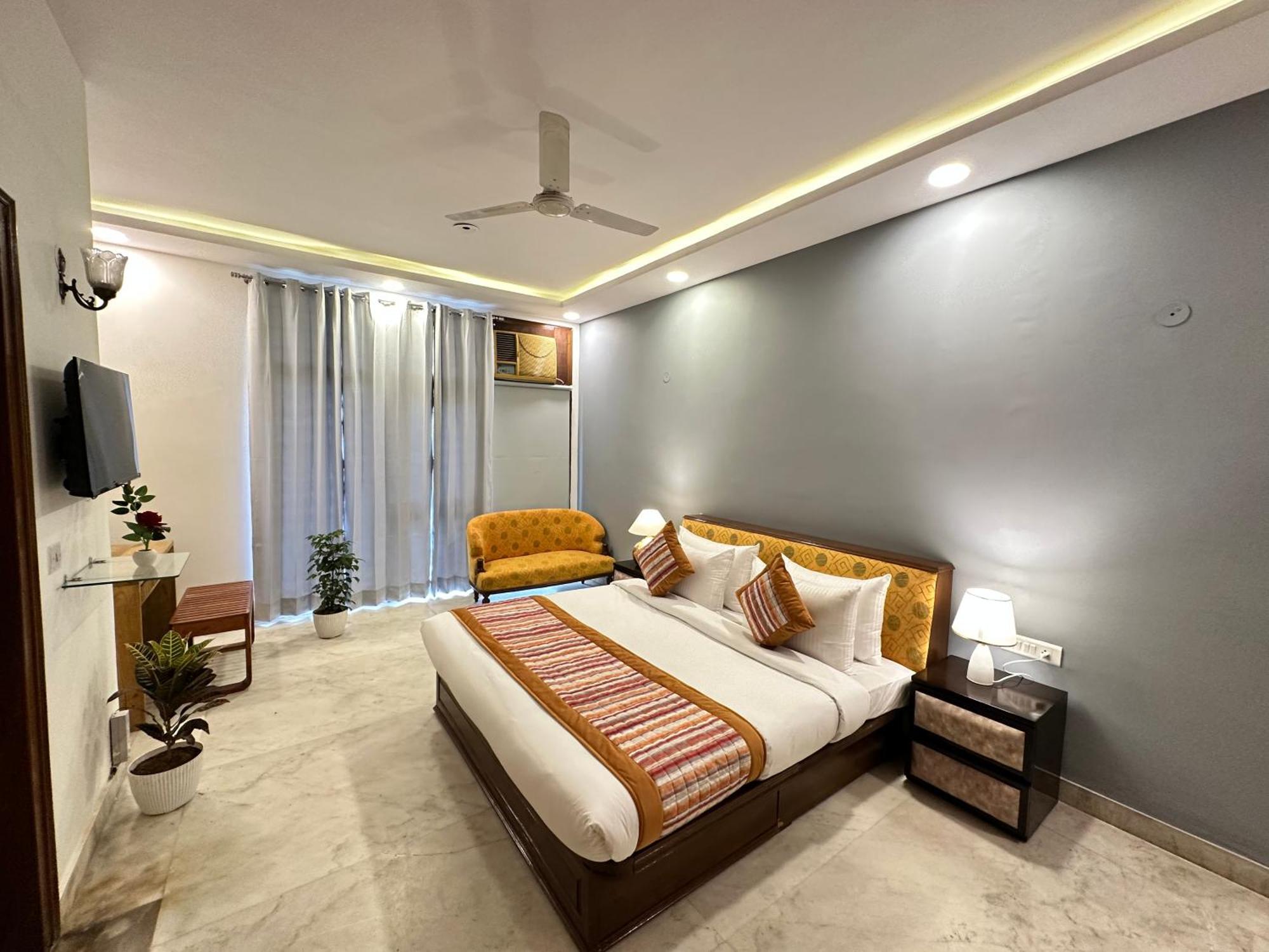 Grove Residency Hauz Khas New Delhi Couple Friendly Hotel Ngoại thất bức ảnh