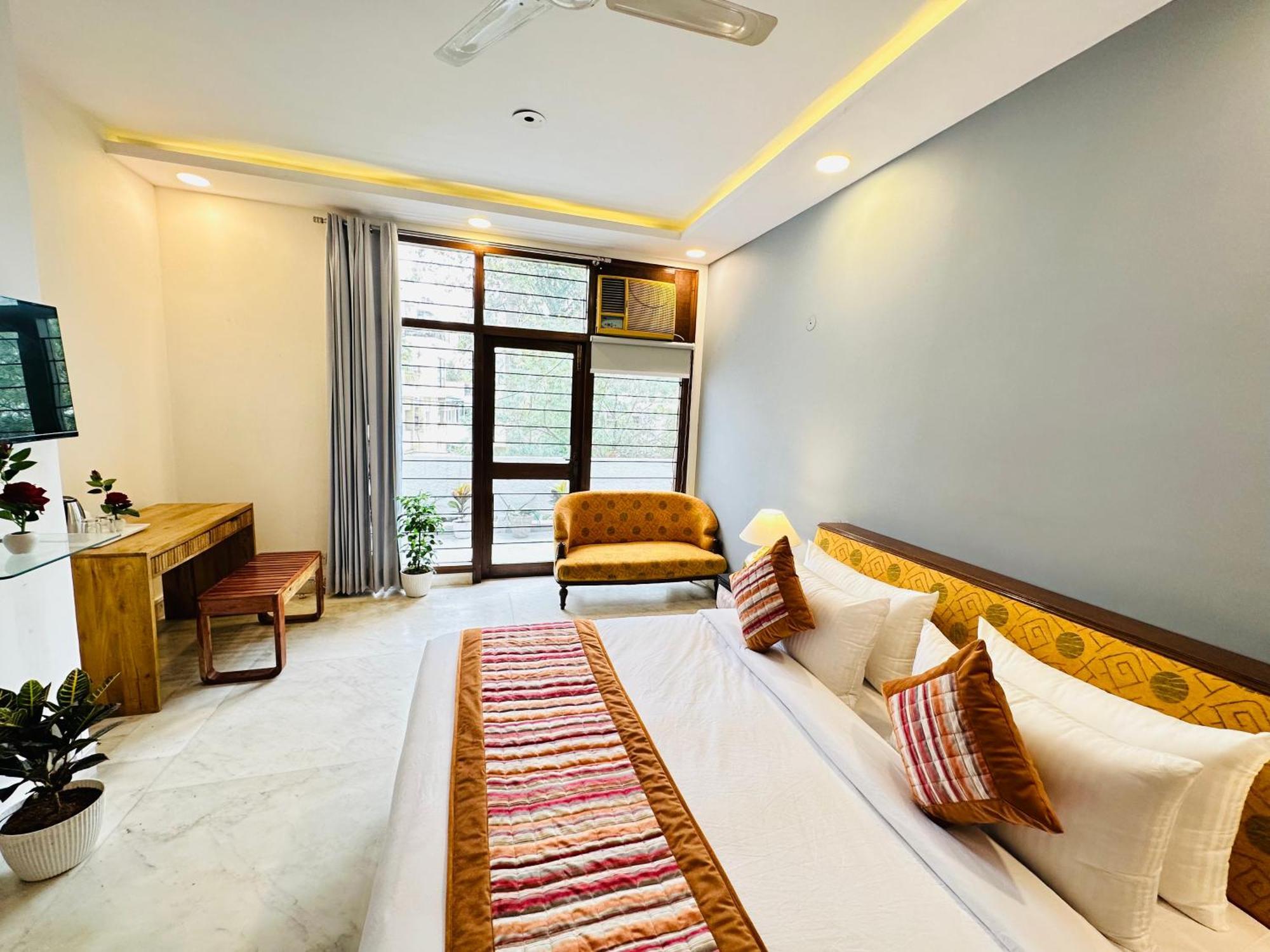 Grove Residency Hauz Khas New Delhi Couple Friendly Hotel Ngoại thất bức ảnh
