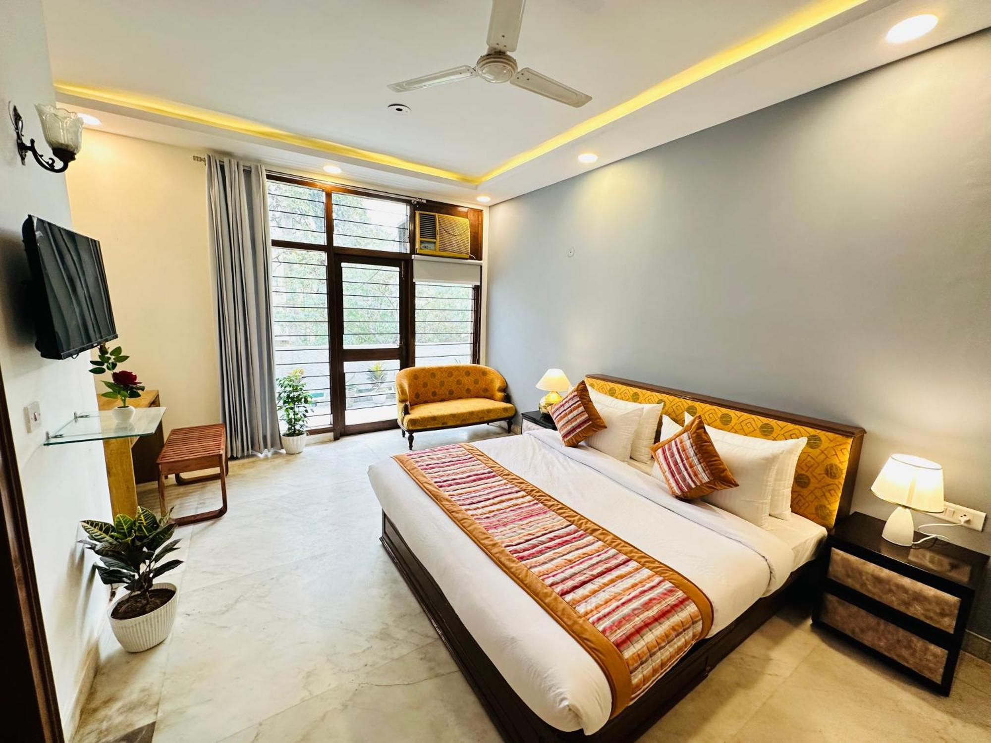 Grove Residency Hauz Khas New Delhi Couple Friendly Hotel Ngoại thất bức ảnh