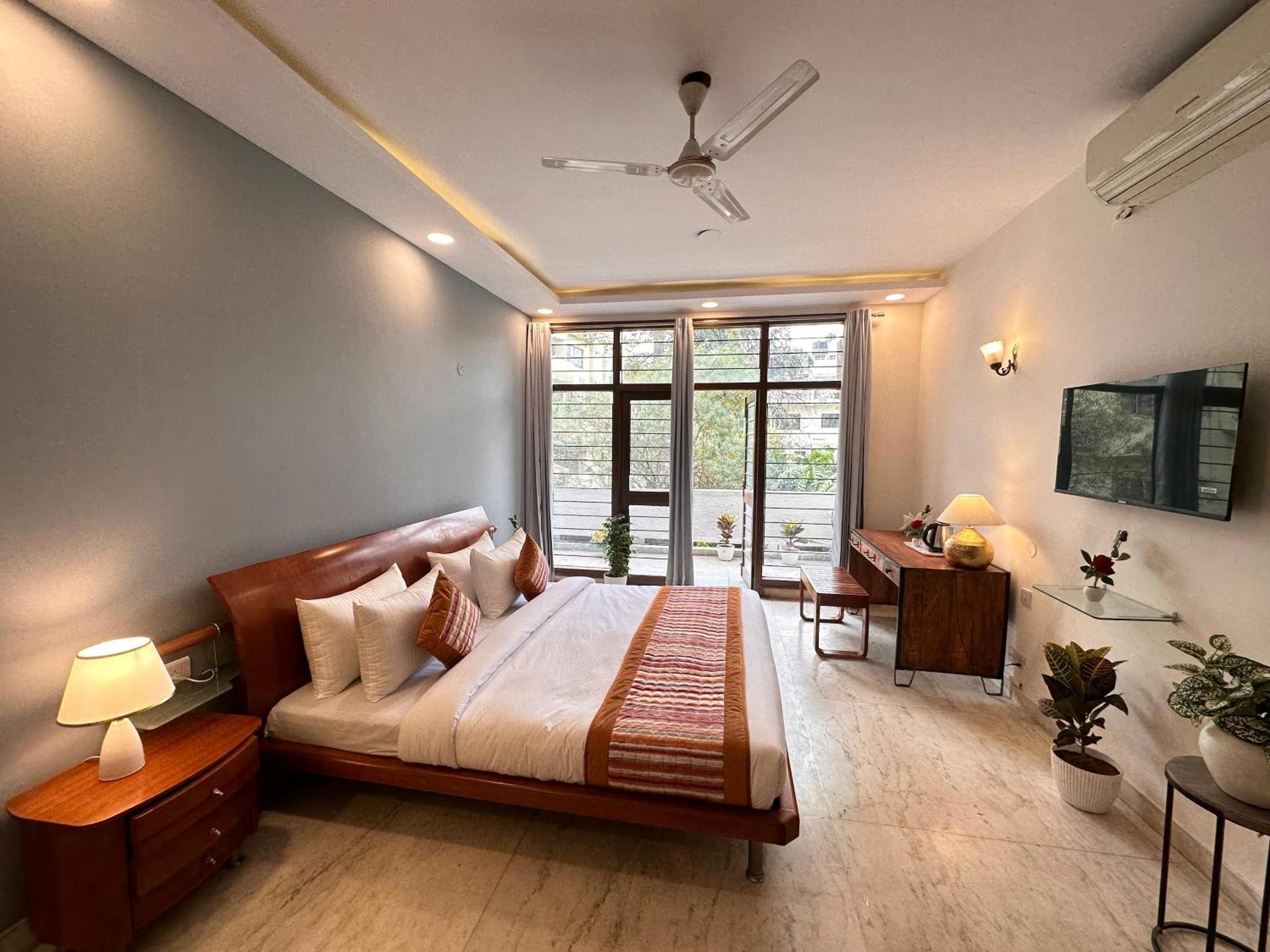 Grove Residency Hauz Khas New Delhi Couple Friendly Hotel Ngoại thất bức ảnh