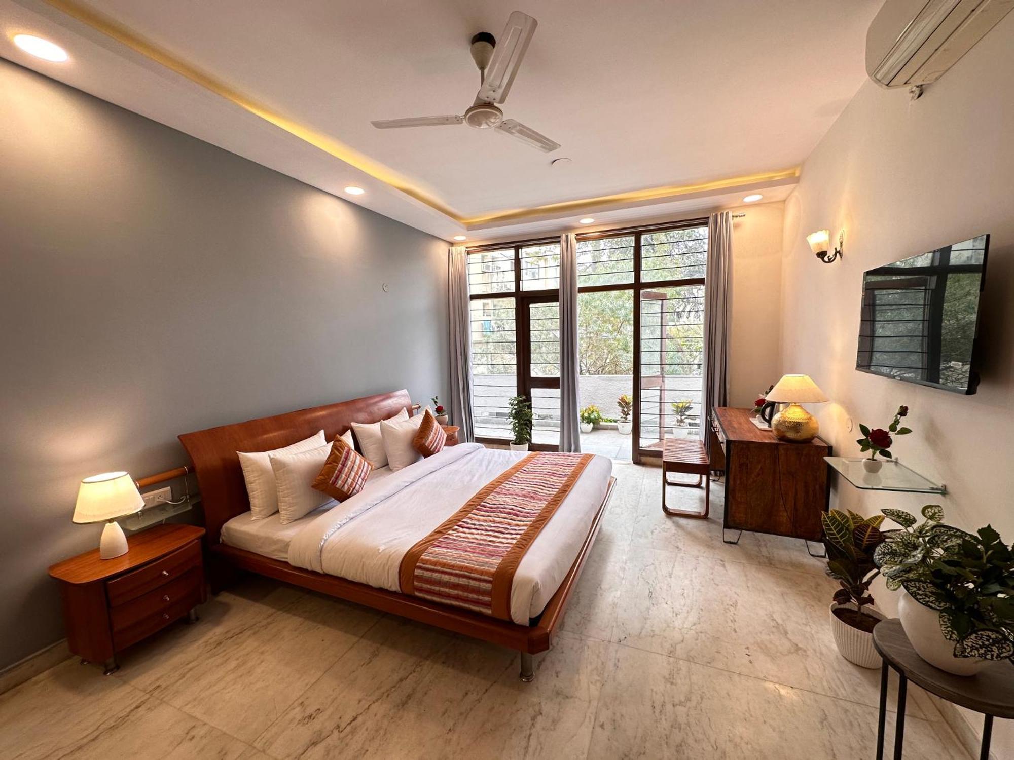 Grove Residency Hauz Khas New Delhi Couple Friendly Hotel Ngoại thất bức ảnh