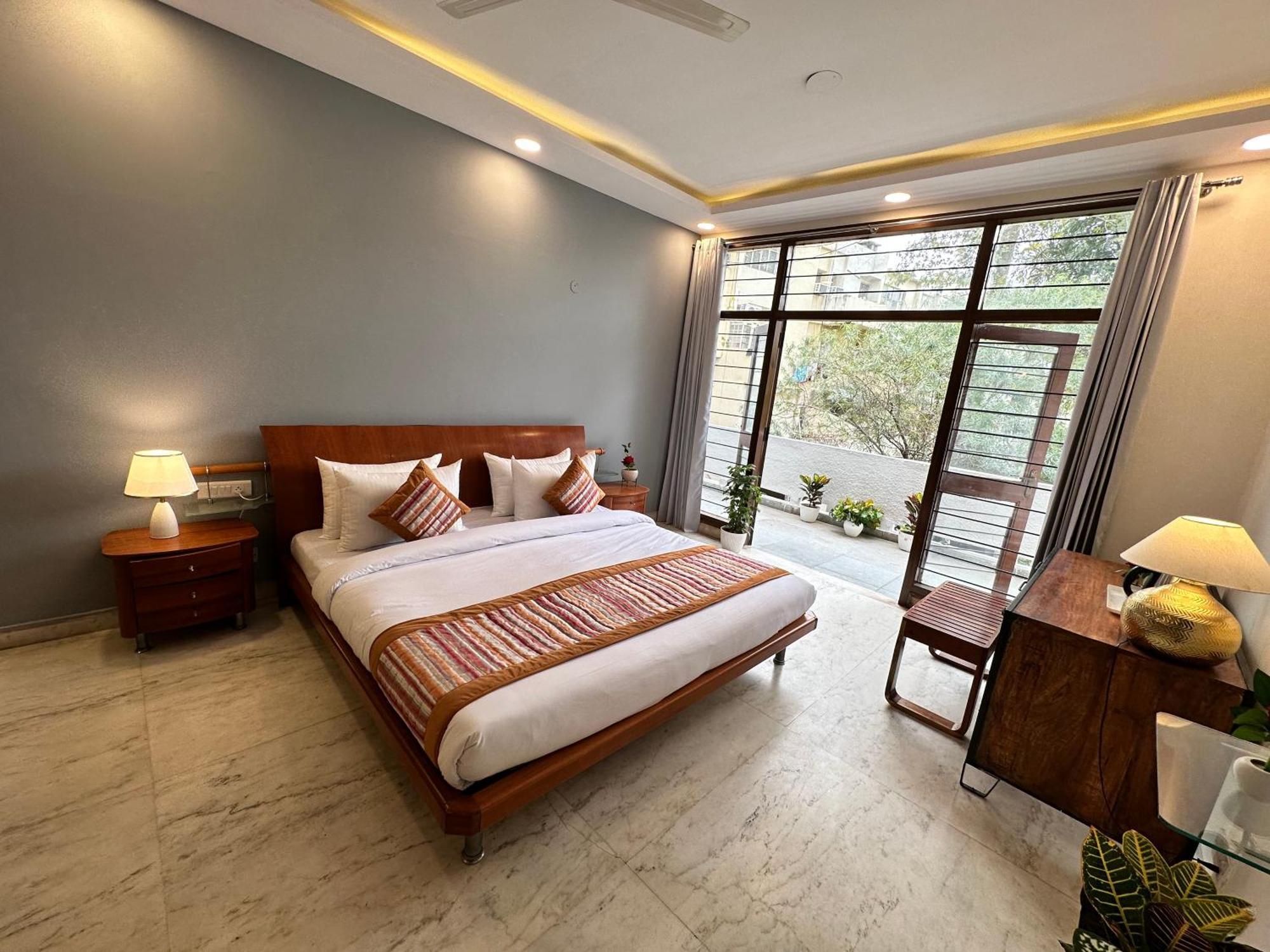 Grove Residency Hauz Khas New Delhi Couple Friendly Hotel Ngoại thất bức ảnh