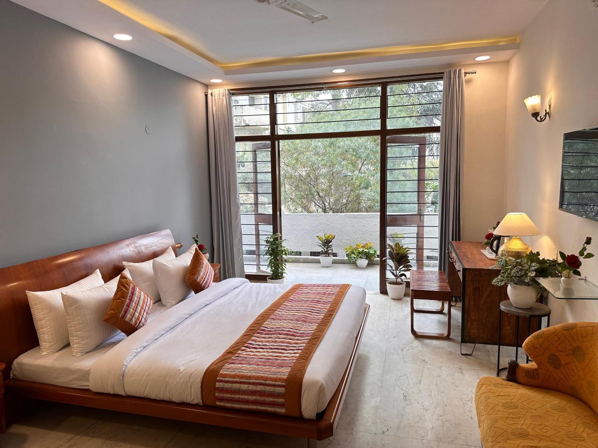 Grove Residency Hauz Khas New Delhi Couple Friendly Hotel Ngoại thất bức ảnh